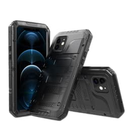 iPhone 12 Skal Fodral Case (Svart)