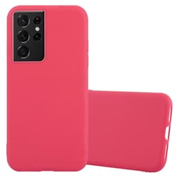 Suojakuori Samsung Galaxy S21 ULTRA Kotelo (Punainen)