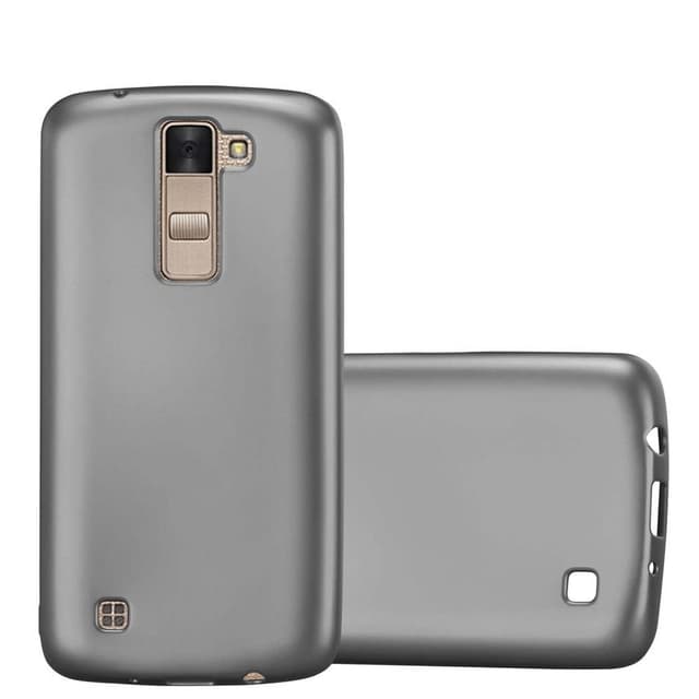LG K8 2016 Suojakuori Kotelo (harmaa)