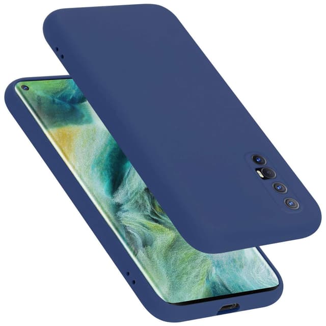 Oppo FIND X2 NEO Cover Etui Case (Blå)