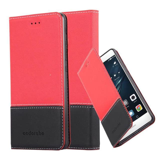 Huawei P9 Skal Fodral Case (Röd)