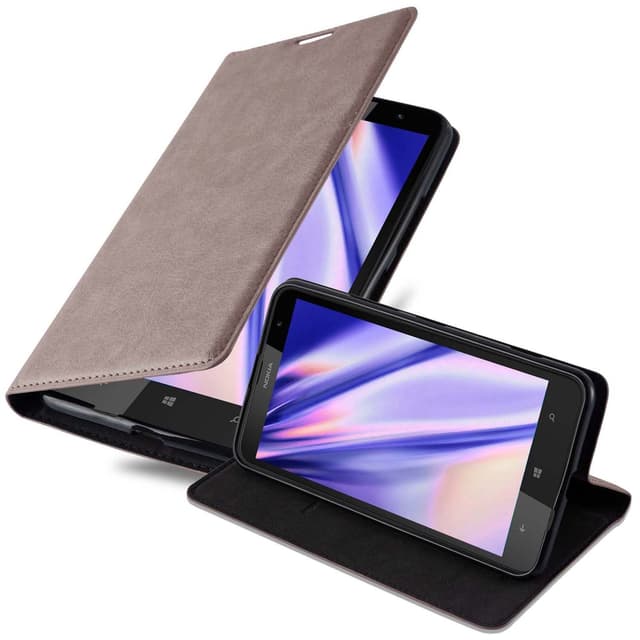 Nokia Lumia 1320 Skal Fodral Case (Brun)