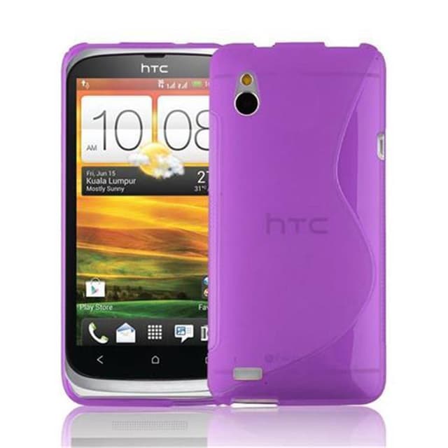 HTC Desire V Etui Case Cover (Lilla)