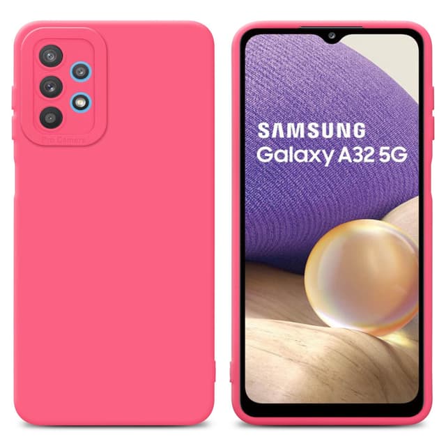 Samsung Galaxy A32 5G Suojakuori Kotelo (Punainen)