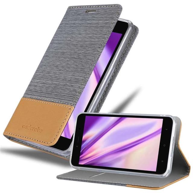 Xiaomi RedMi NOTE 5A Pungetui Cover Case (Grå)