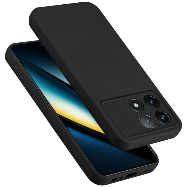 Xiaomi Poco F6 Pro Suojakuori Kotelo Case (Musta)