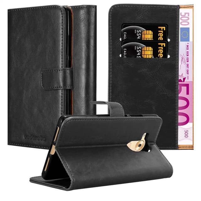 Huawei MATE 8 lommebokdeksel etui (svart)