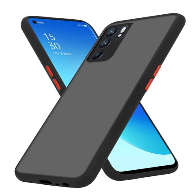 Oppo Reno6 5G Deksel Case Cover (Svart)