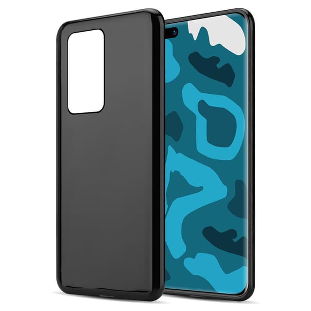 Huawei P40 Skal Fodral Case (Svart)