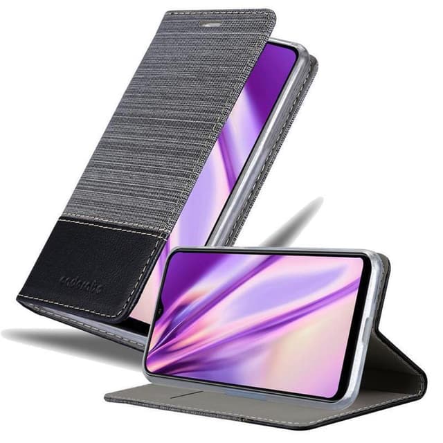 Samsung Galaxy A10 / M10 Plånboksfodral Skal (Grå)