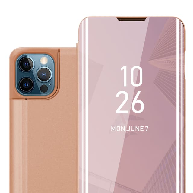 iPhone 13 PRO MAX Pungetui Cover Case (Lyserød)