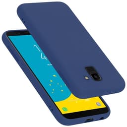 Samsung Galaxy J6 2018 Cover Etui Case (Blå)