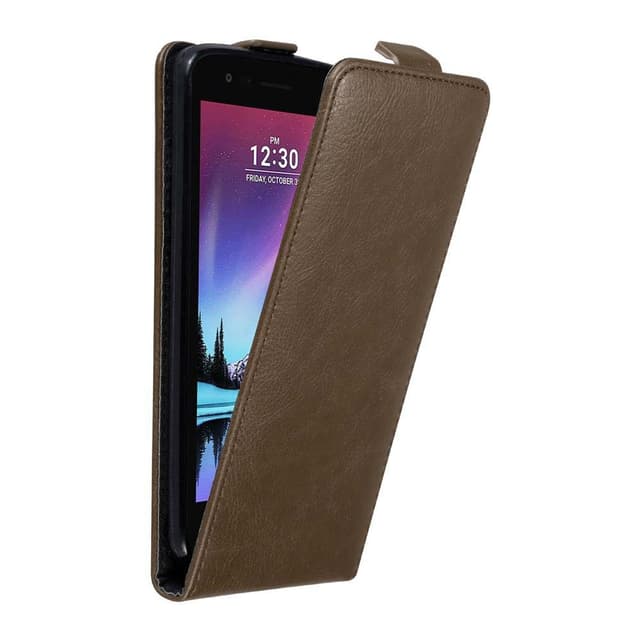 LG K4 2017 Flipfodral Skal (Brun)
