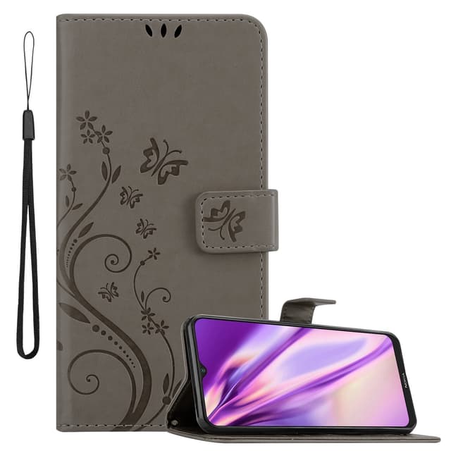 Nokia G10 / G20 Plånboksfodral Skal (Grå)