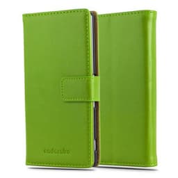 Sony Xperia Z3 PLUS / Z4 lommebokdeksel etui (grønn)