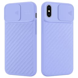 iPhone XS MAX Case Suojakuori Cover (Violetti)