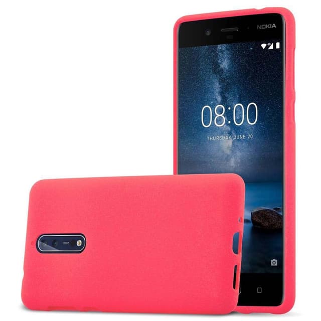 Cover Nokia 8 2017 Etui Case (Rød)