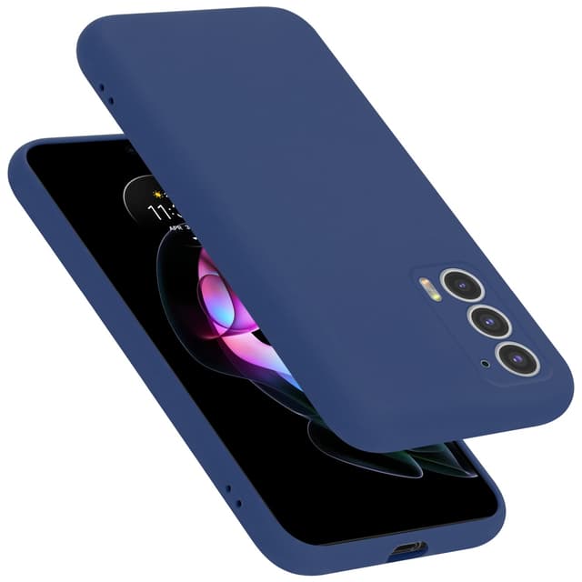 Motorola EDGE 20 Skal Fodral Case (Blå)
