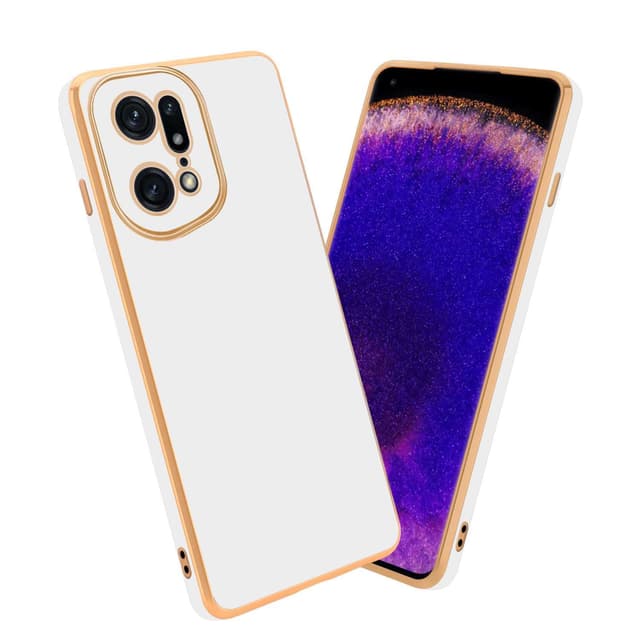 Oppo FIND X5 PRO Cover Etui Case (Hvid)