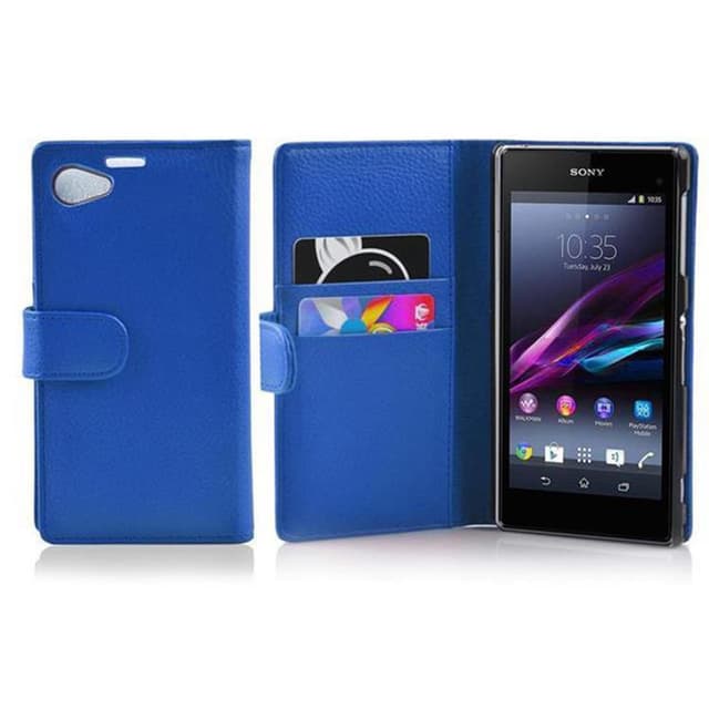 Pungetui Sony Xperia Z1 COMPACT Cover Case (Blå)