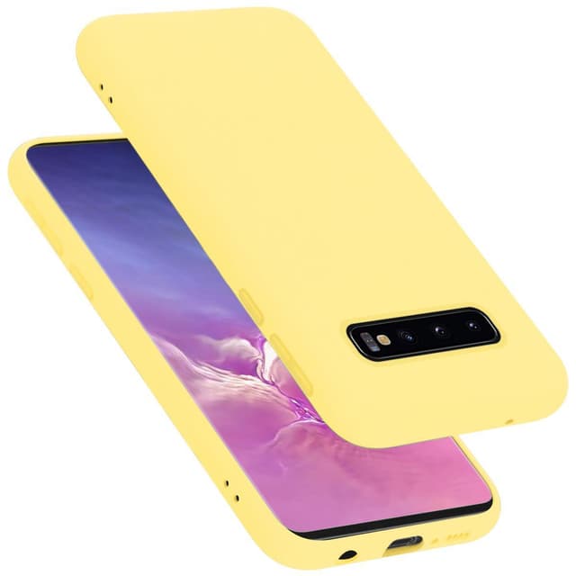 Samsung Galaxy S10 4G Cover Etui Case (Gul)