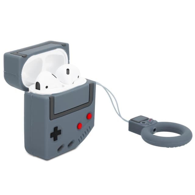 TPU AirPod etui Veske (grå)