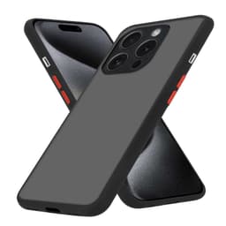 iPhone 15 PRO MAX Suojakuori Kotelo (Musta)