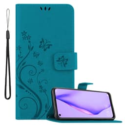 Huawei P40 LITE 5G / NOVA 7 SE lommebokdeksel Blomster