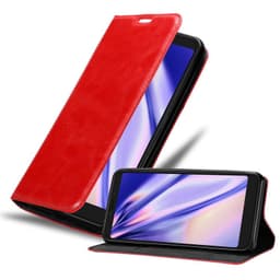 Alcatel 1S 2019 Pungetui Cover Etui (Rød)