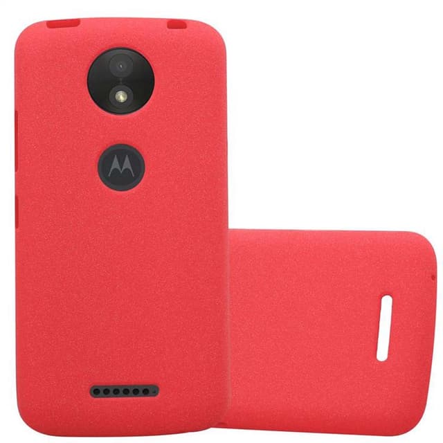 Cover Motorola MOTO C PLUS Etui Case (Rød)