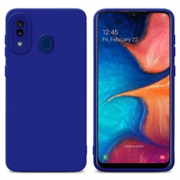 Samsung Galaxy A20 / A30 / M10s Deksel case (blå)