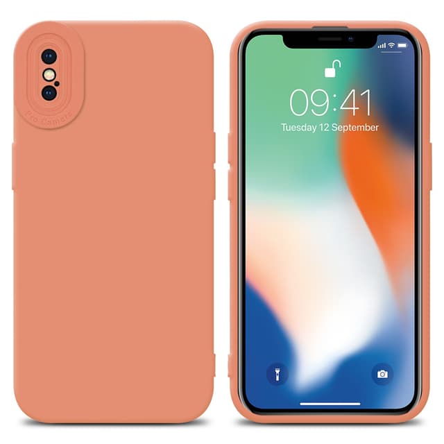 iPhone XS MAX Skal Fodral Case (Orange)
