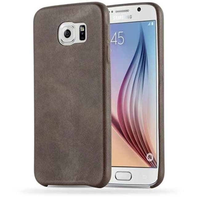 Samsung Galaxy S6 Etui Case Cover (Brun)