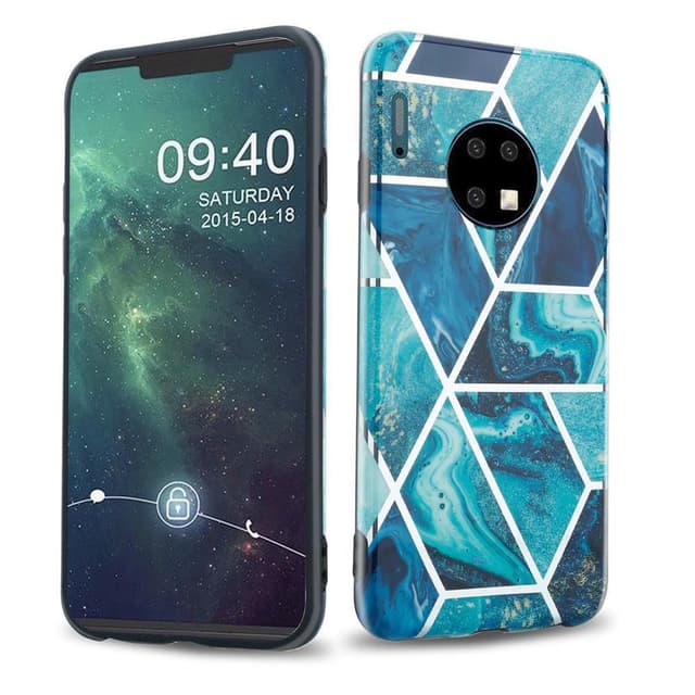 Huawei MATE 30 Pungetui Cover Case (Blå)