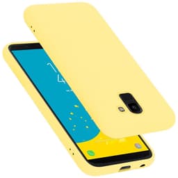 Samsung Galaxy J6 2018 Skal Fodral Case (Gul)