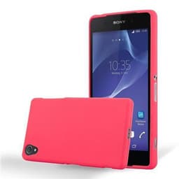 Suojakuori Sony Xperia Z2 Kotelo (Punainen)