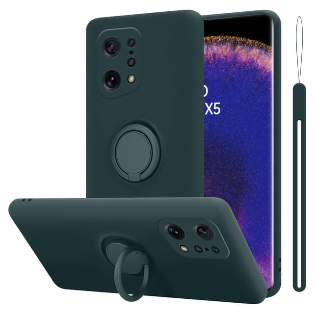Oppo FIND X5 Cover Etui Case (Grøn)