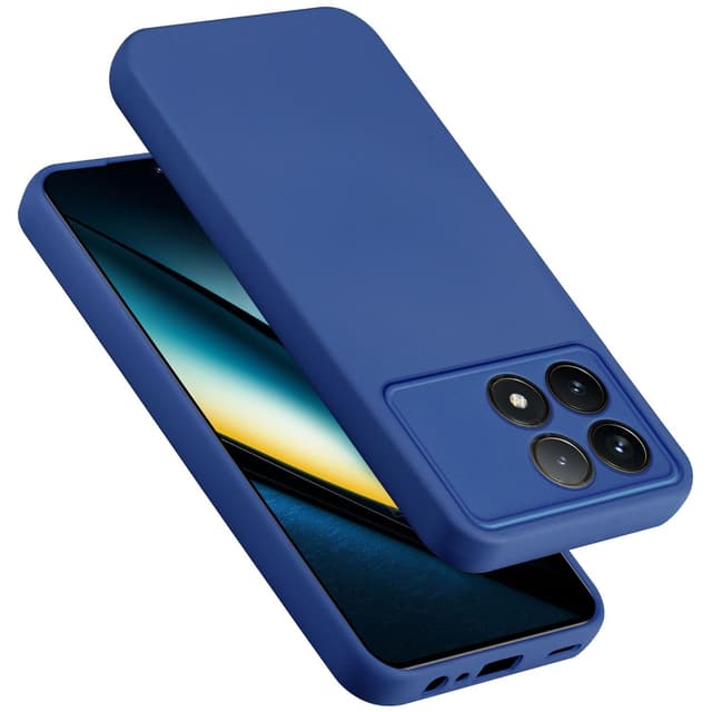 Xiaomi Poco F6 Pro Skal Fodral Case (Blå)