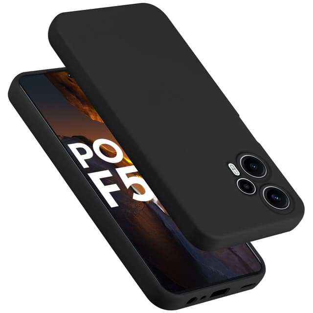 Xiaomi Poco F5 Skal Fodral Case (Svart)