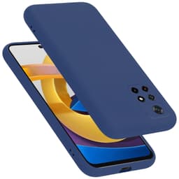 Xiaomi POCO M4 PRO 5G Skal Fodral Case (Blå)