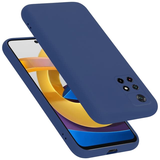 Xiaomi POCO M4 PRO 5G Skal Fodral Case (Blå)