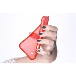 Samsung Galaxy E5 Skal Fodral Case (Röd)