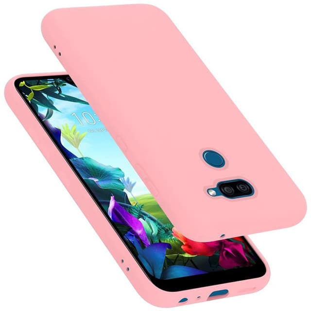 LG K40S Skal Fodral Case (Rosa)