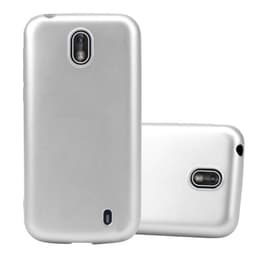 Skal Nokia 1 2018 Fodral Case (Silver)