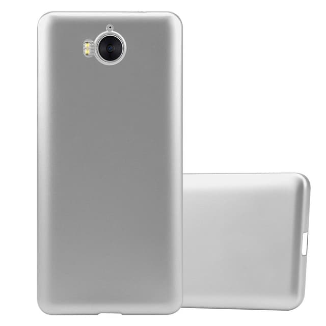 Huawei Y5 2017 / Y6 2017 Cover Etui Case (Sølv)
