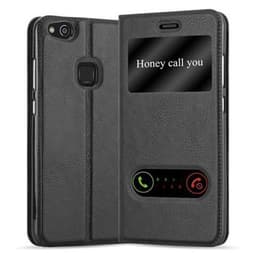 Lompakkokotelo Huawei P10 LITE Case (Musta)