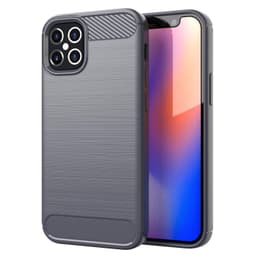 iPhone 12 PRO MAX Skal Fodral Case (Grå)