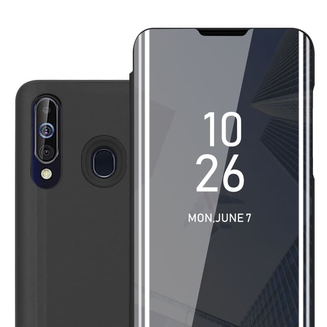 Samsung Galaxy A60 / M40 Plånboksfodral Skal (Svart)