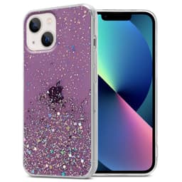 iPhone 13 MINI Suojakuori Suojakotelo (Violetti)