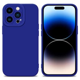 iPhone 14 PRO Cover Etui Case (Blå)